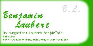 benjamin laubert business card